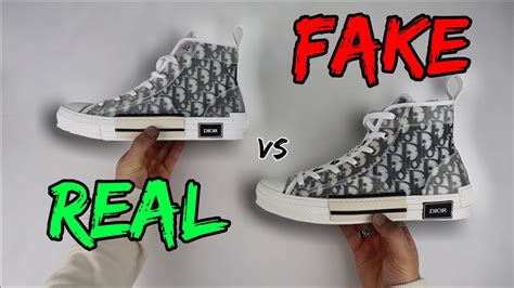 Real vs Fake Christan Dior trainers. How to spot fake Dior D connect shoes